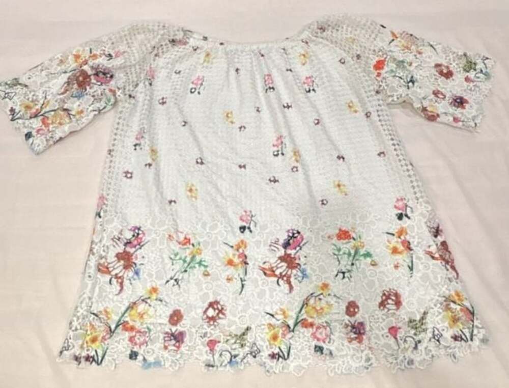 EST. 1946 Floral Lace Top 18/20